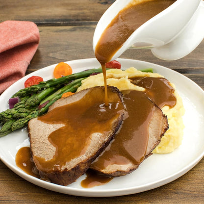 McCormick Brown Gravy Mix 21 oz – Family-Size Gravy for Kid-Friendly Weeknight Mashed Potatoes