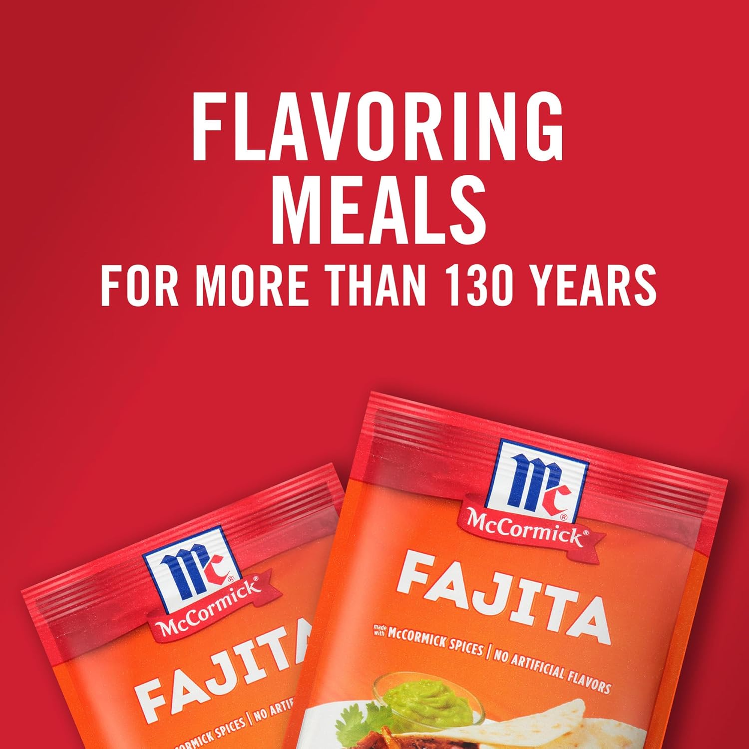 McCormick Fajita Seasoning Mix – Kid Friendly Mild Flavor for Family Fajita Night in the Kitchen