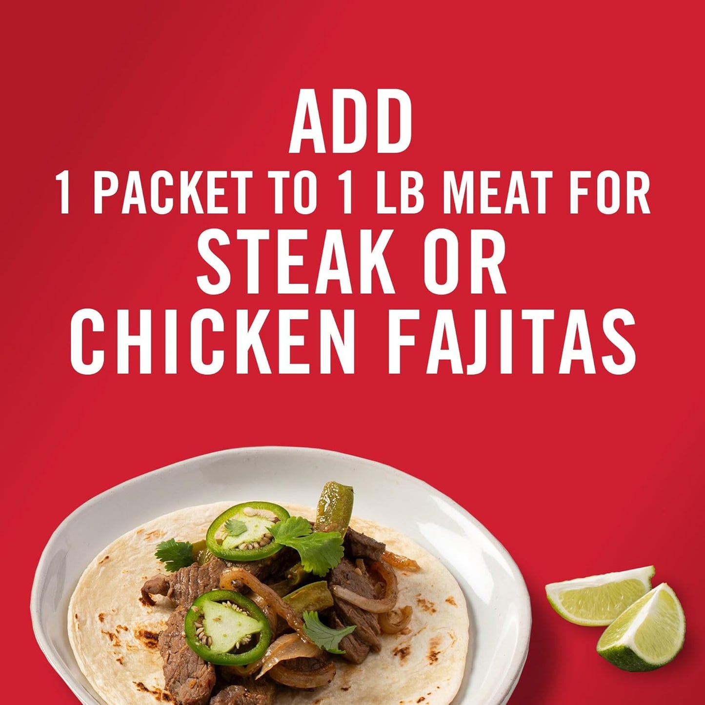 McCormick Fajita Seasoning Mix – Kid Friendly Mild Flavor for Family Fajita Night in the Kitchen