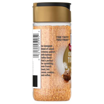 McCormick Finishing Sugar – Cozy Holiday Countertop Decor for the Coffee Bar, Compact Seasonal Shaker Bottle