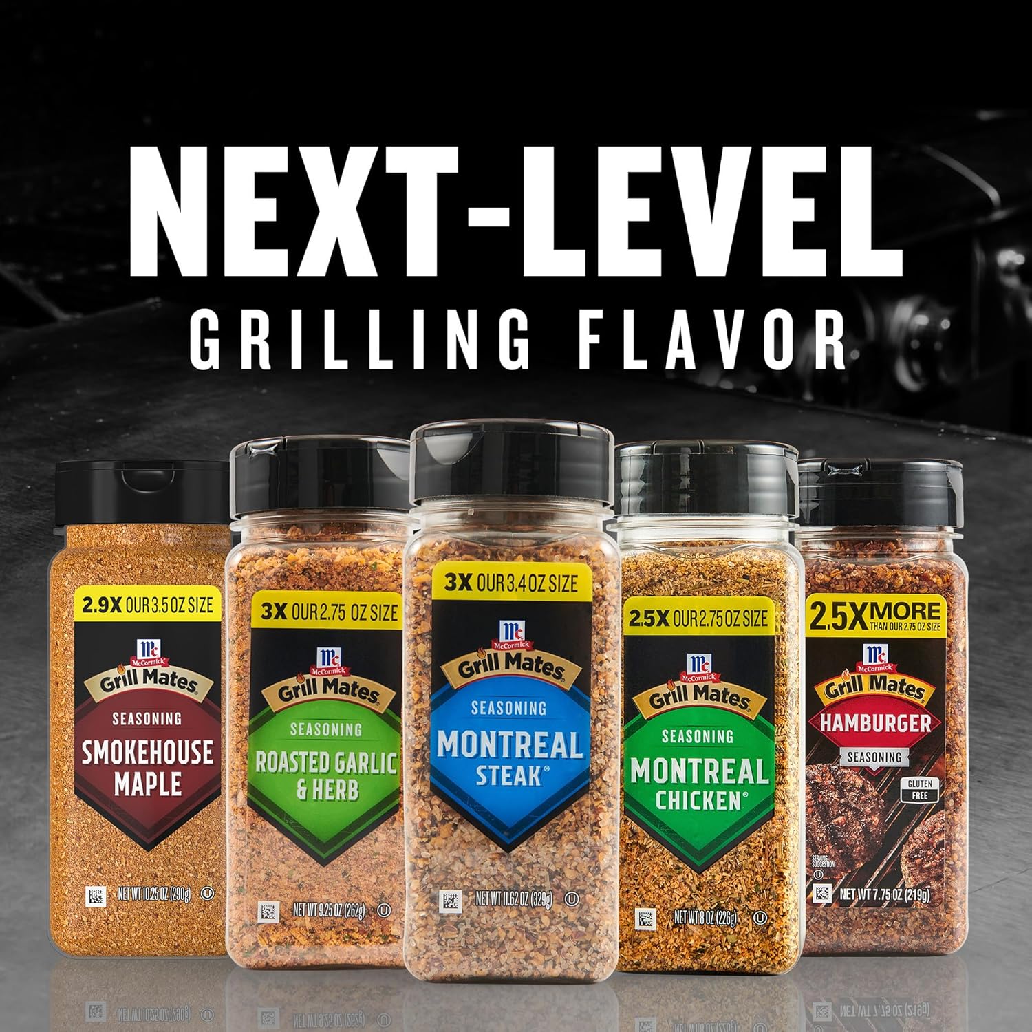 McCormick Grill Mates Montreal Steak Seasoning – One-Shake Weeknight Dinner Spice for Busy Home Cooks