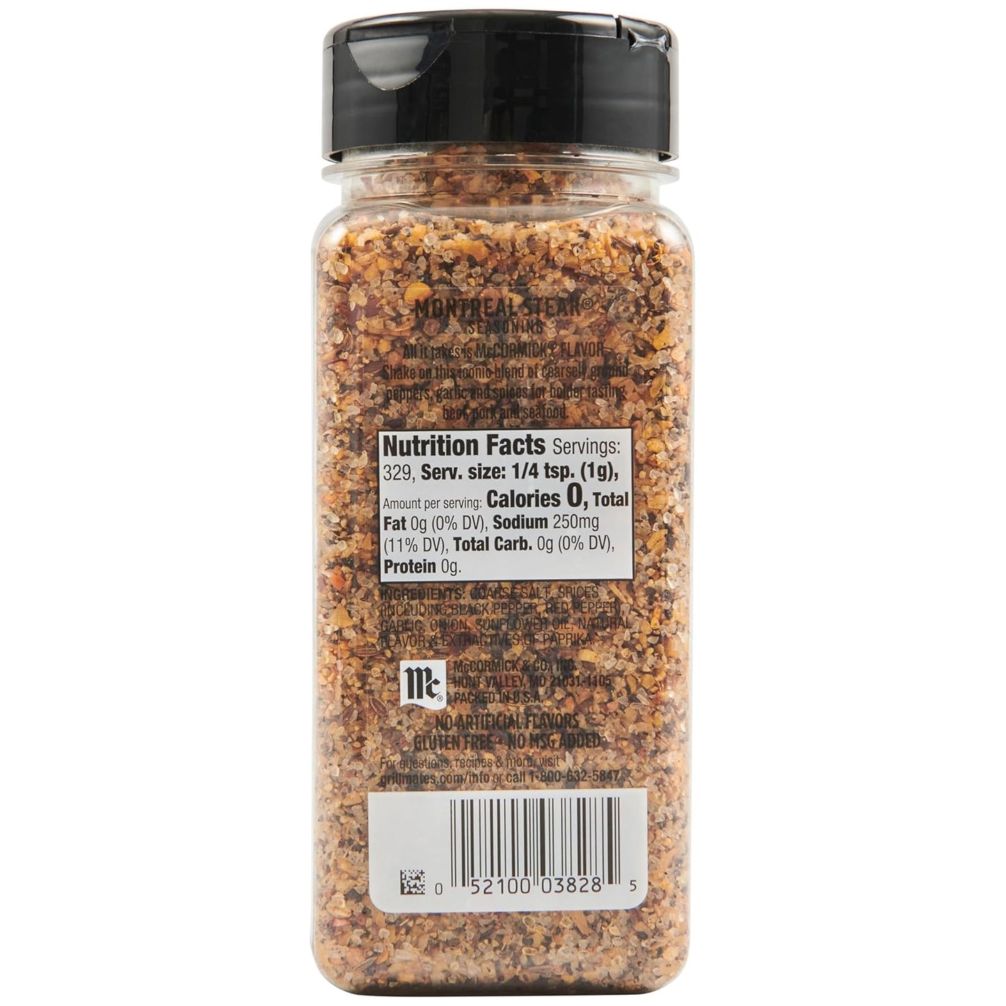 McCormick Grill Mates Montreal Steak Seasoning – One-Shake Weeknight Dinner Spice for Busy Home Cooks