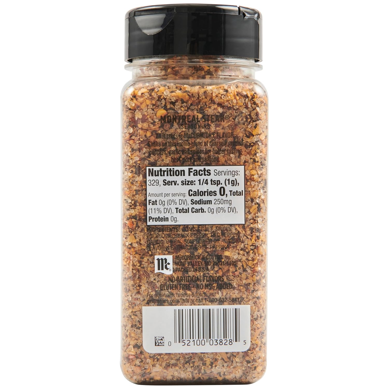 McCormick Grill Mates Montreal Steak Seasoning – One-Shake Weeknight Dinner Spice for Busy Home Cooks
