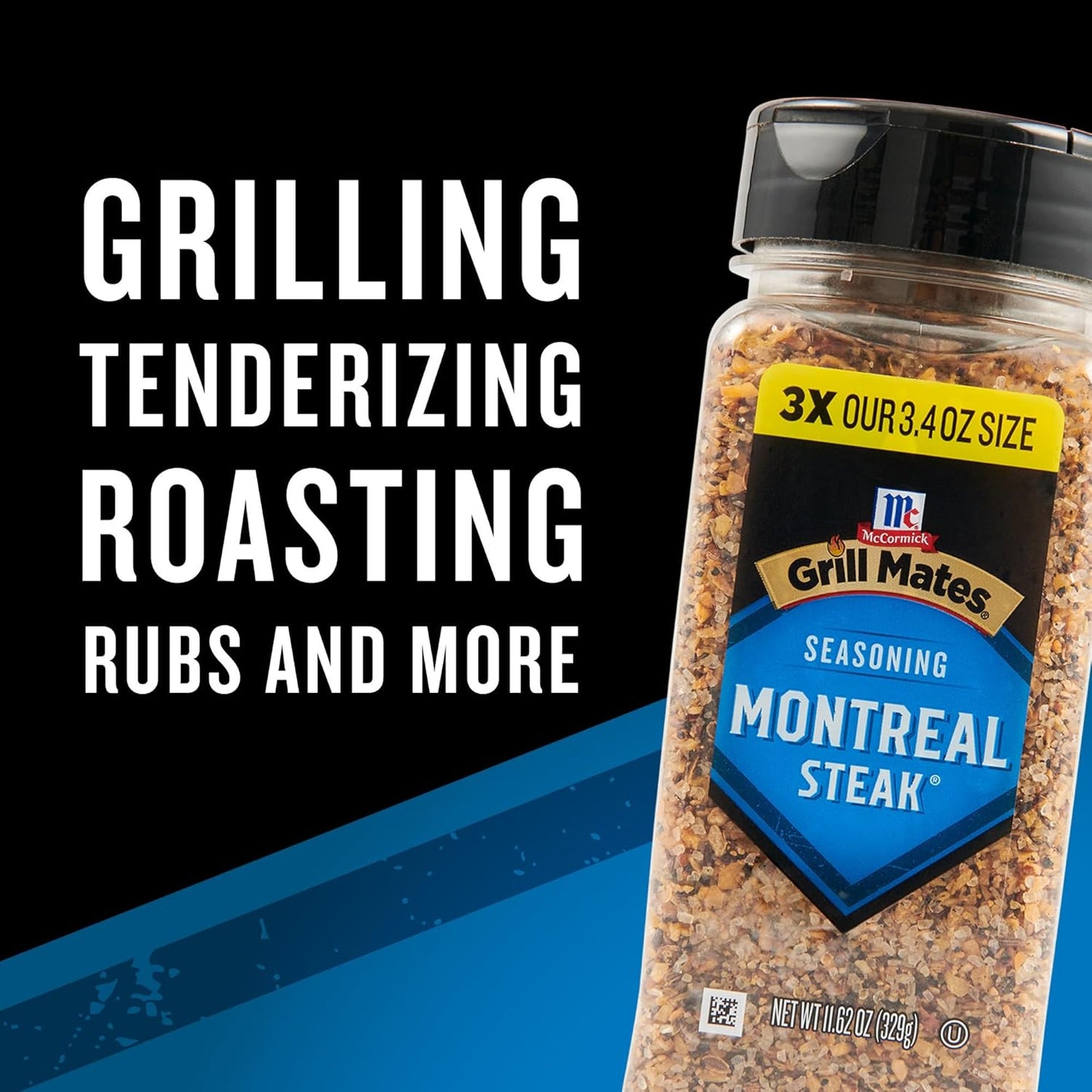 McCormick Grill Mates Montreal Steak Seasoning – One-Shake Weeknight Dinner Spice for Busy Home Cooks