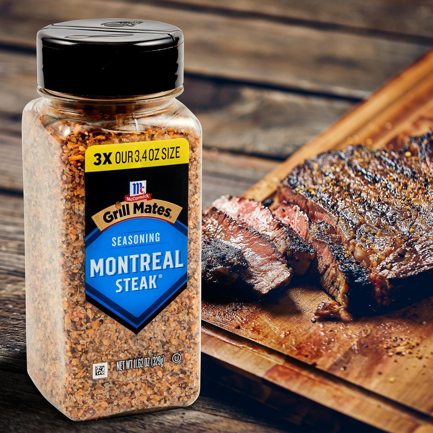 McCormick Grill Mates Montreal Steak Seasoning – One-Shake Weeknight Dinner Spice for Busy Home Cooks