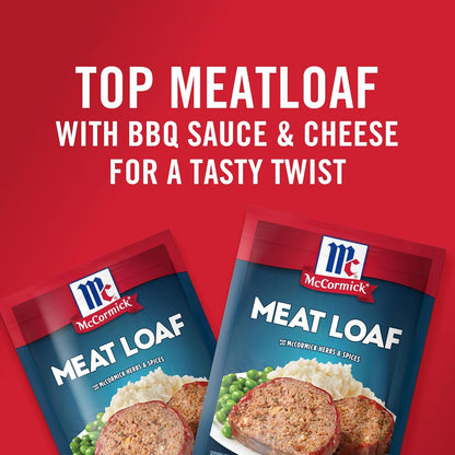 McCormick Meat Loaf Seasoning Mix – Clean-Label Seasoning with Natural Spices for Mindful Family Meals