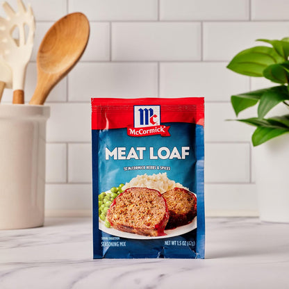 McCormick Meat Loaf Seasoning Mix – Clean-Label Seasoning with Natural Spices for Mindful Family Meals