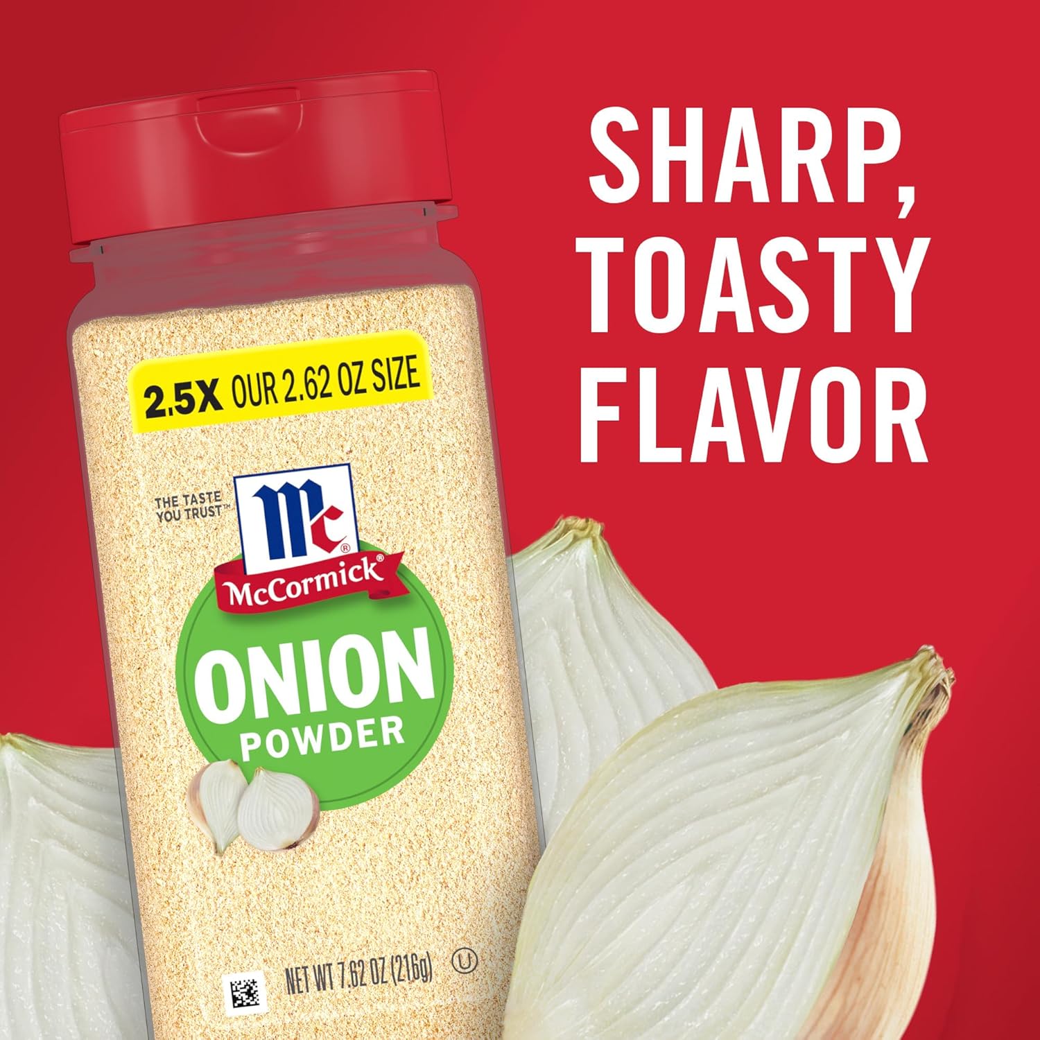 McCormick Onion Powder 7.62 oz – Non-GMO Clean-Eating Pantry Staple