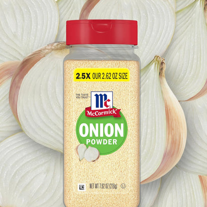 McCormick Onion Powder 7.62 oz – Non-GMO Clean-Eating Pantry Staple