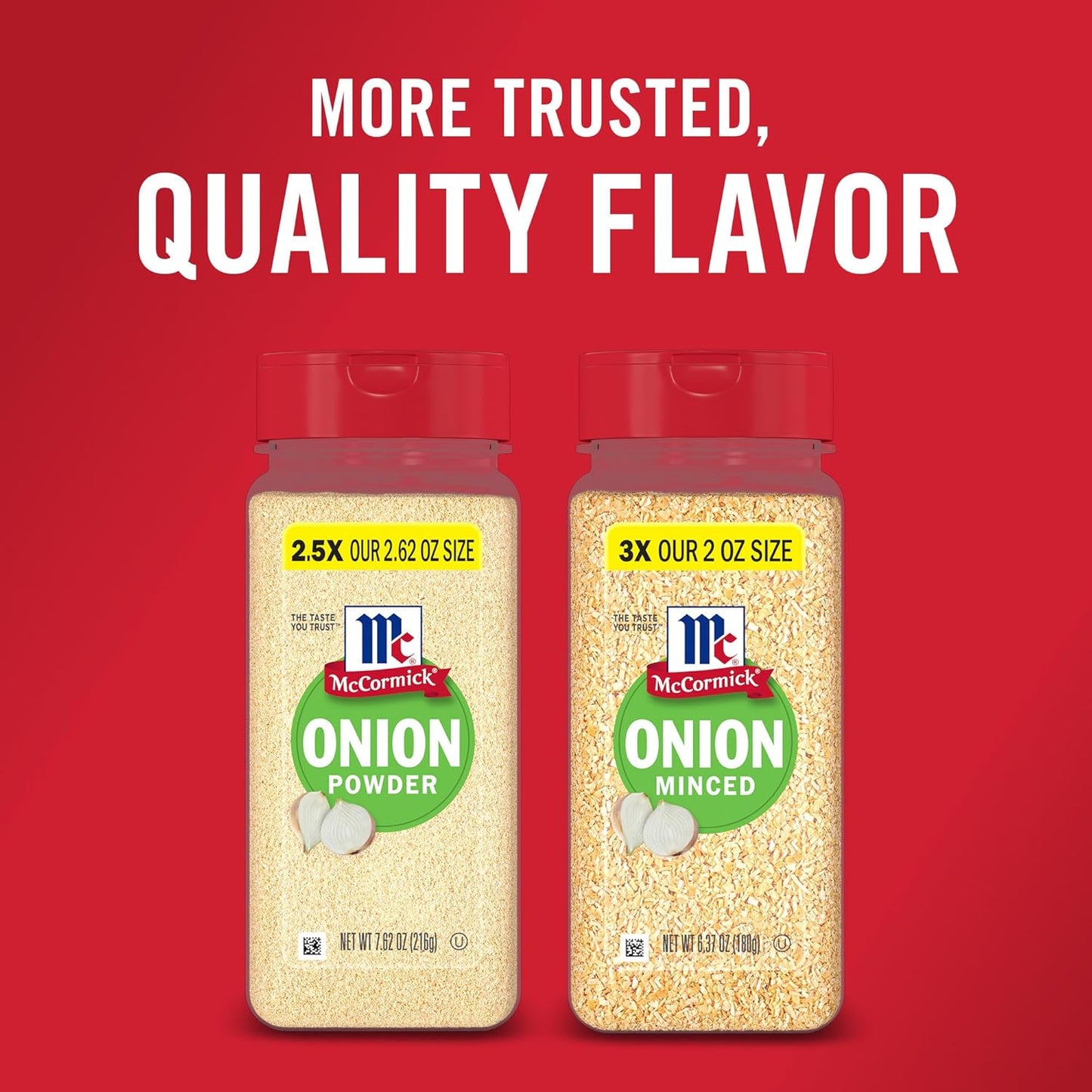 McCormick Onion Powder 7.62 oz – Non-GMO Clean-Eating Pantry Staple