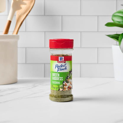 McCormick Perfect Pinch Green Goddess – Single-Bottle All-Purpose Seasoning for Clutter-Free Countertops