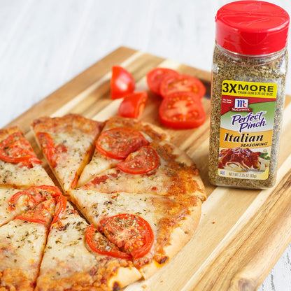McCormick Perfect Pinch Italian Seasoning 2.25 oz – One-Shaker Herb Blend for Clutter-Free Countertops
