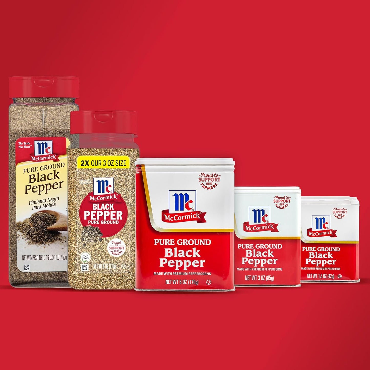 McCormick Pure Ground Black Pepper 3 oz – One Simple Ingredient for a Clutter-Free Pantry