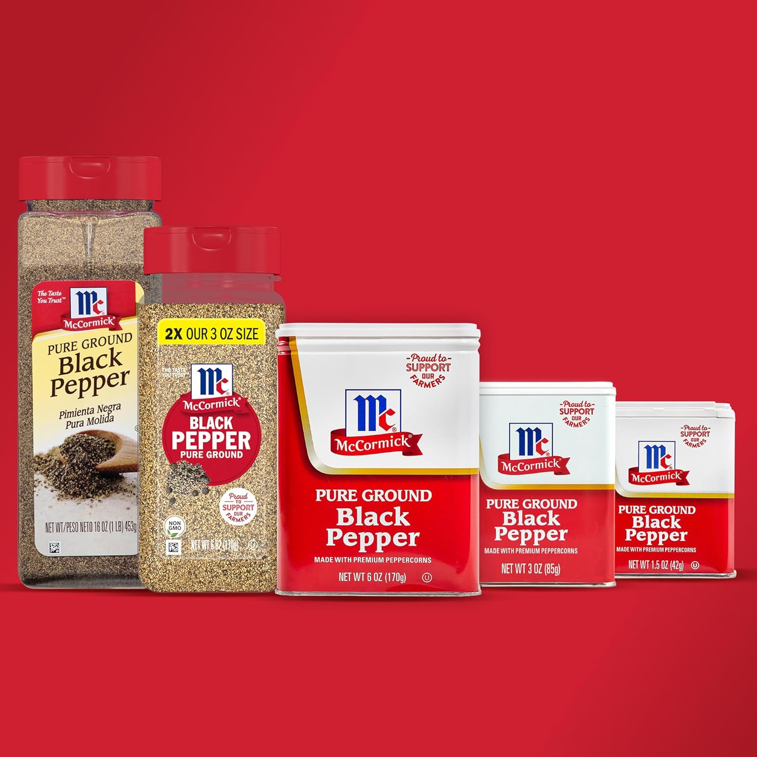McCormick Pure Ground Black Pepper 3 oz – One Simple Ingredient for a Clutter-Free Pantry