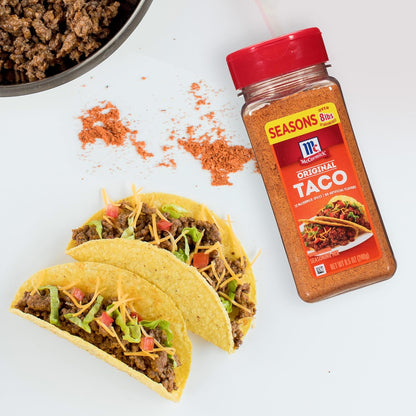McCormick Taco Seasoning Mix – Clean-Label Pantry Staple, No MSG No Artificial Flavors for Mindful Meal Prep