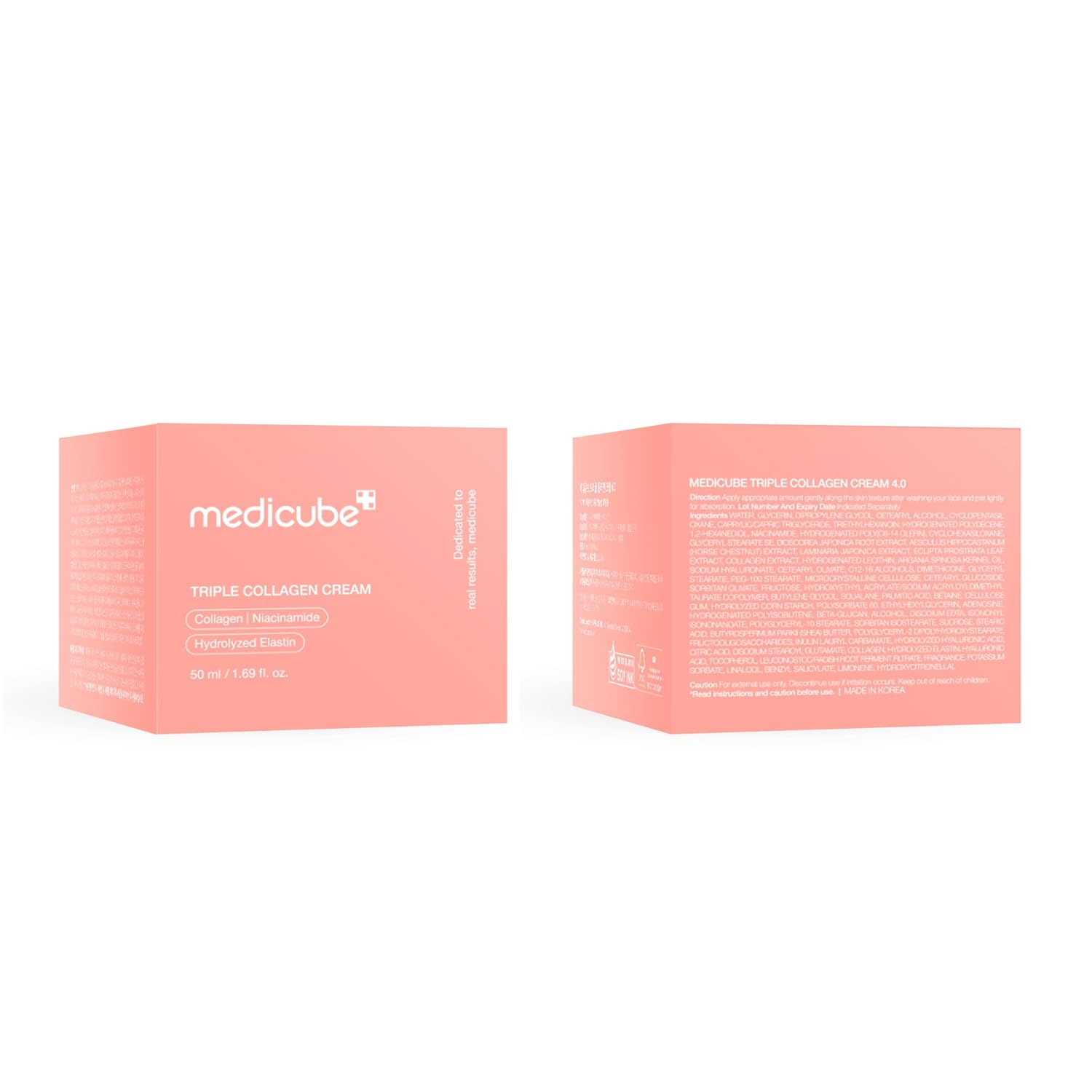 Medicube Triple Collagen Cream – Nightly Anti-Aging Ritual for the Bedroom Vanity, Wrinkle and Firming Moisturizer