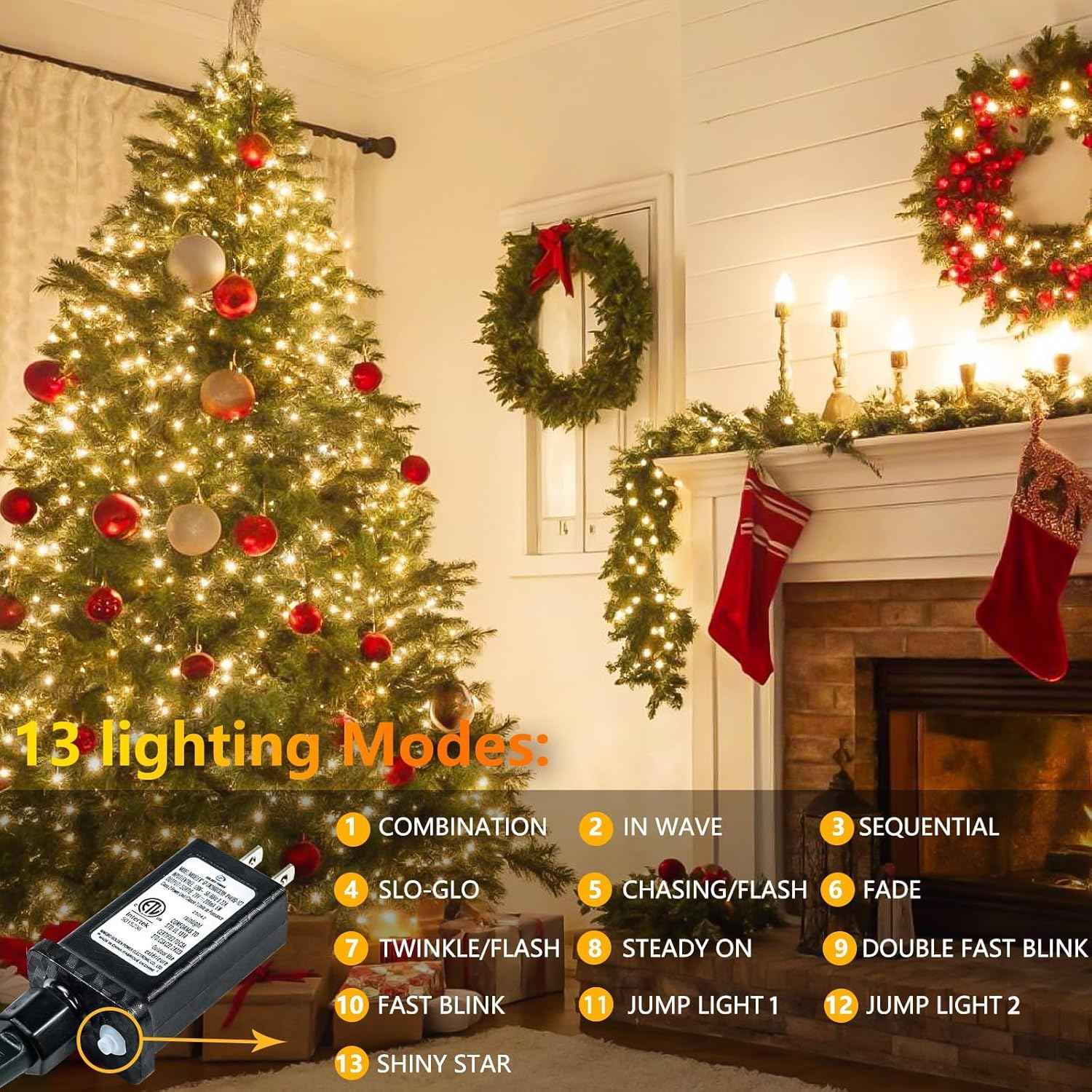 Lumify LED Fairy Lights 66ft with Timer – Thoughtful Housewarming Gift and Birthday Present for Her and Mom