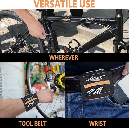 MENDPRO Magnetic Wristband – Outdoor Deck Repair Companion for Garden Shed and Patio Projects