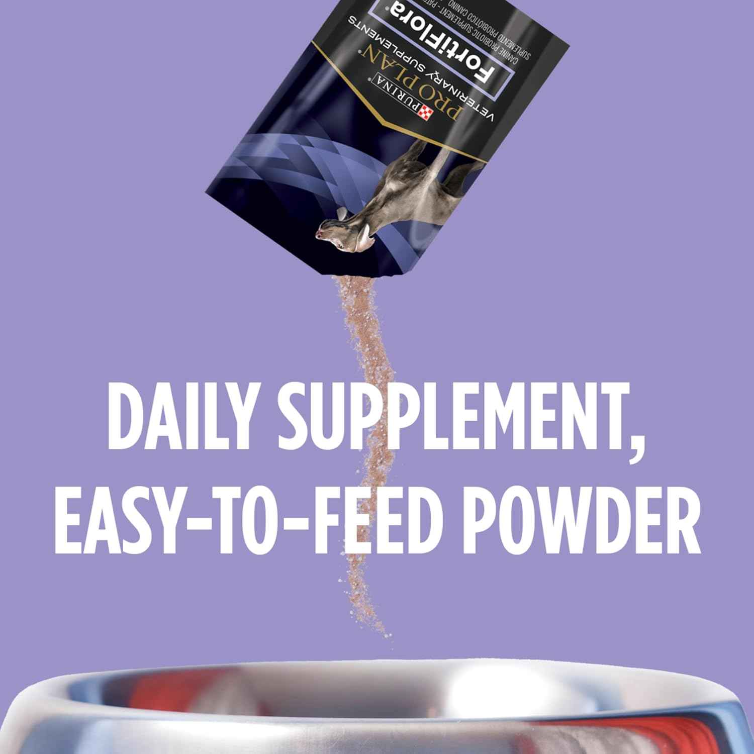 Purina Pro Plan FortiFlora Probiotic Powder for Dogs – Vet-Recommended Gentle Digestive Support for Sensitive Dogs