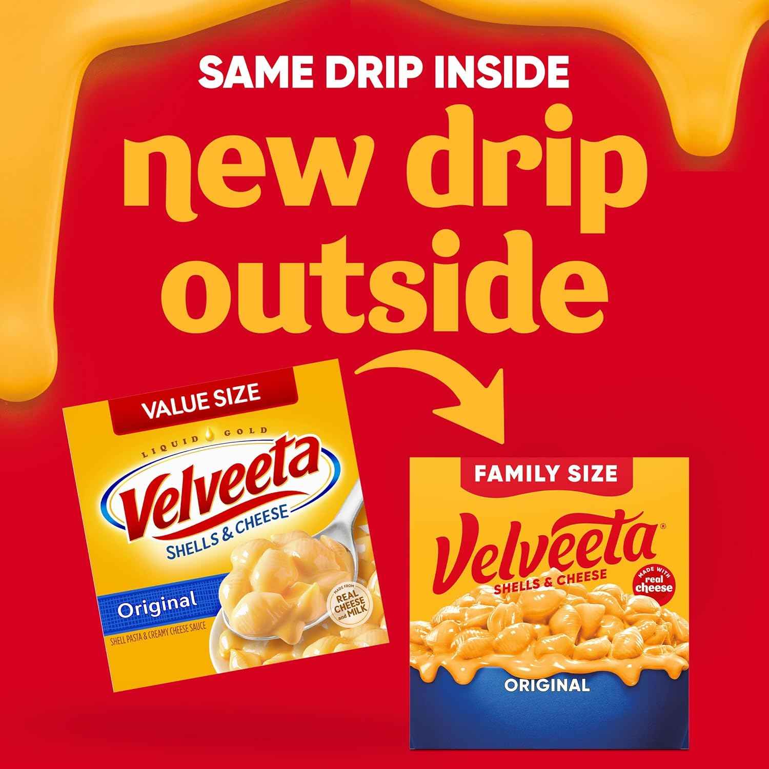 Velveeta Shells & Cheese Original Value Box, 24 oz – Kid Approved Mac and Cheese for Busy Parents