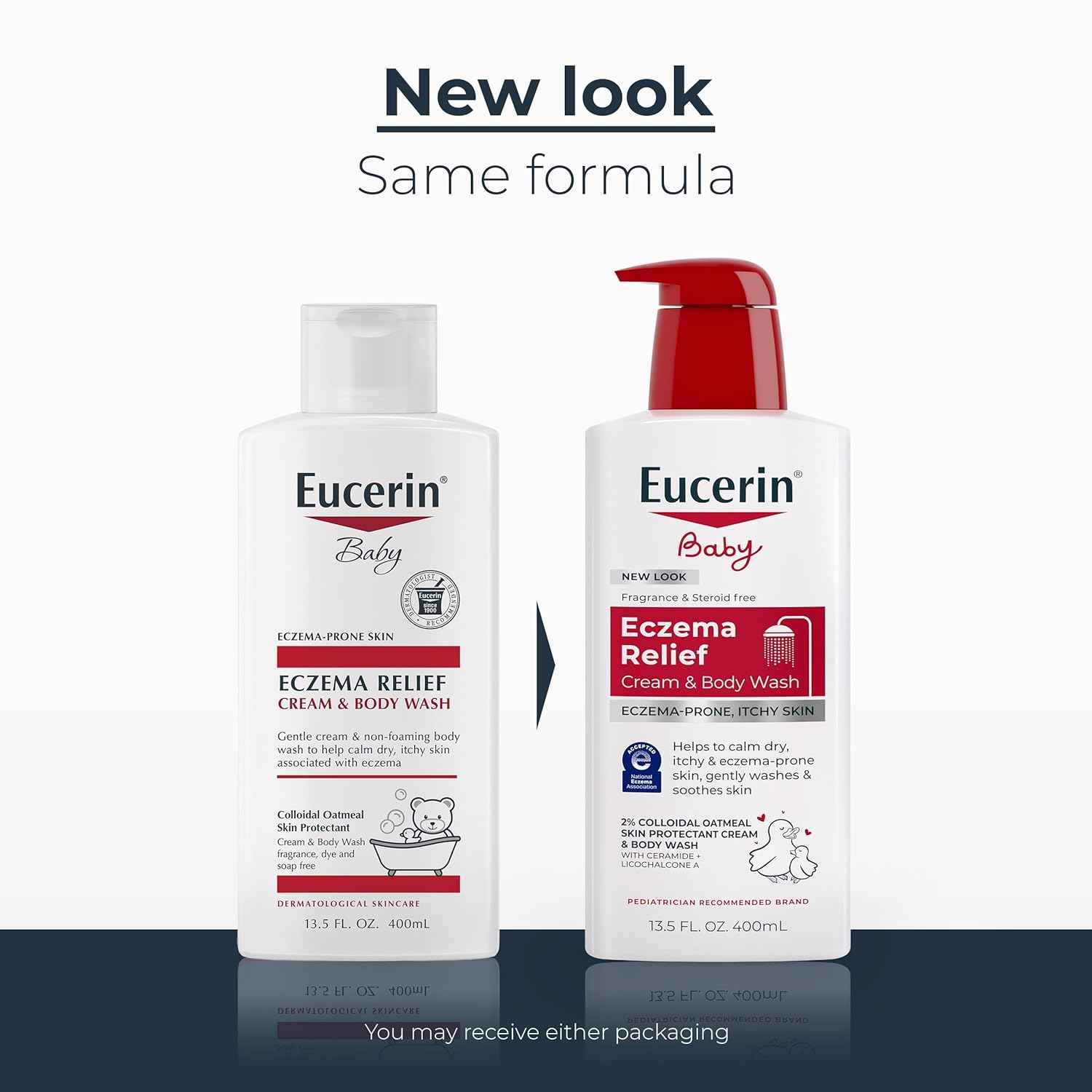 Eucerin Baby Eczema Relief Cream Wash – Soothing Bath Ritual for Sensitive Skin Care