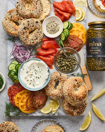 Mina Non-Pareil Capers 7 oz – Gourmet Pantry Gift for Home Chefs and Foodie Friends
