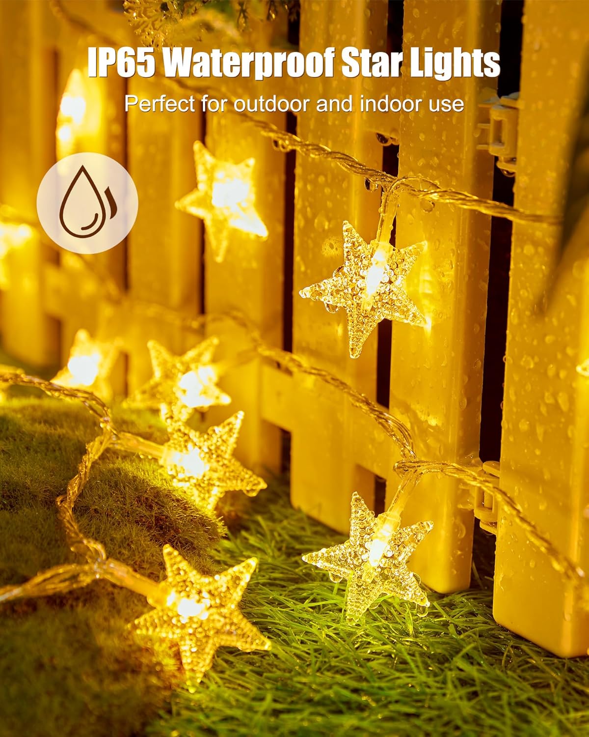 Minetom Star String Lights Battery Operated – Thoughtful Birthday Gift for Her, Cozy Bedroom Decor for Mom