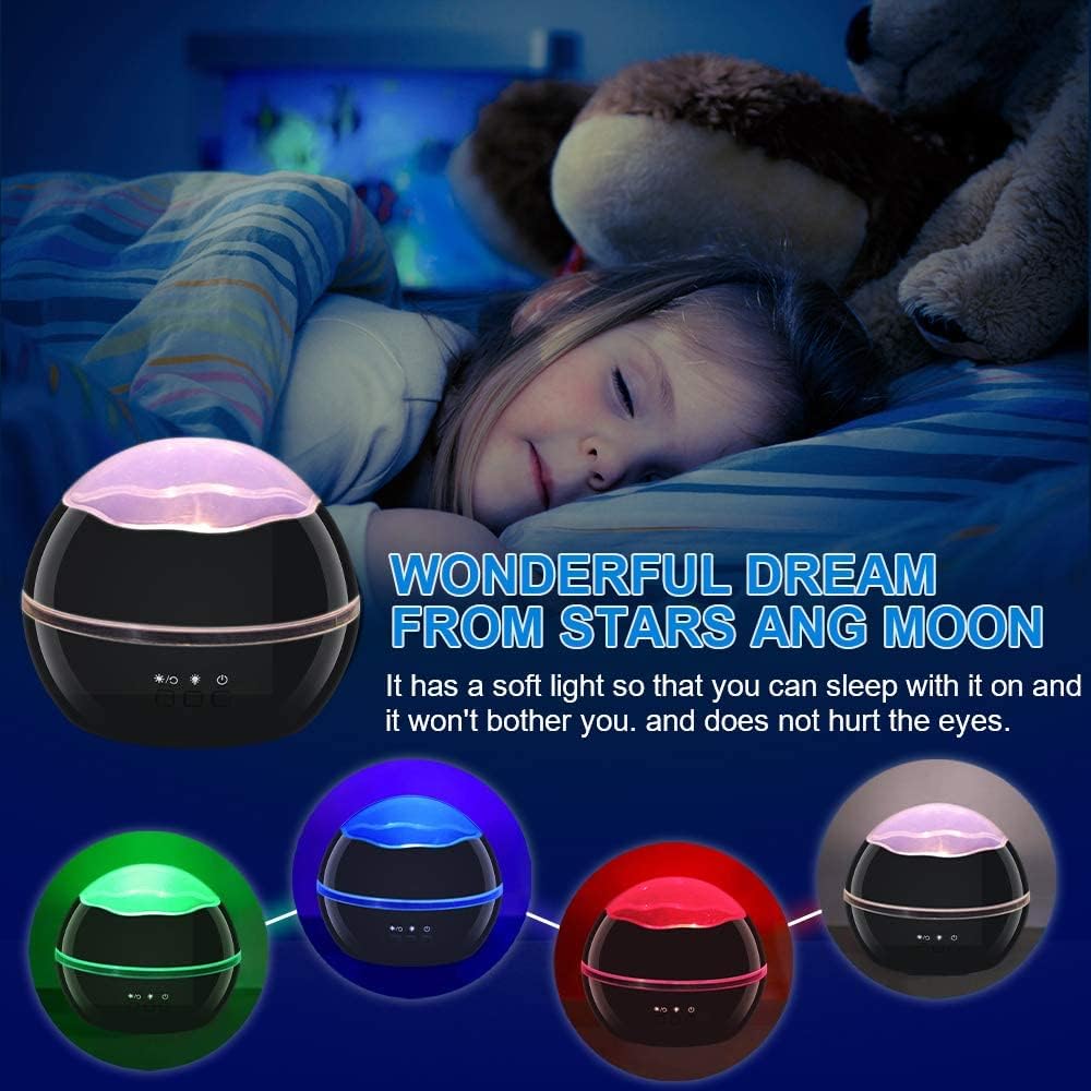 MINGKIDS Dinosaur and Truck Ceiling Projector – Themed Accent Lamp for Kids Bedrooms and Playrooms
