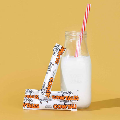 Goetze's Cow Tales Vanilla Minis – Nut-Free Candy for Kids' Birthday Party Treat Bags, 1 lb Bag