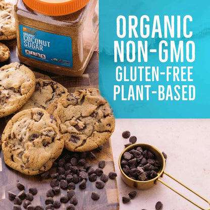 BetterBody Foods Organic Coconut Sugar – Non GMO Pantry Staple for Baking With Children