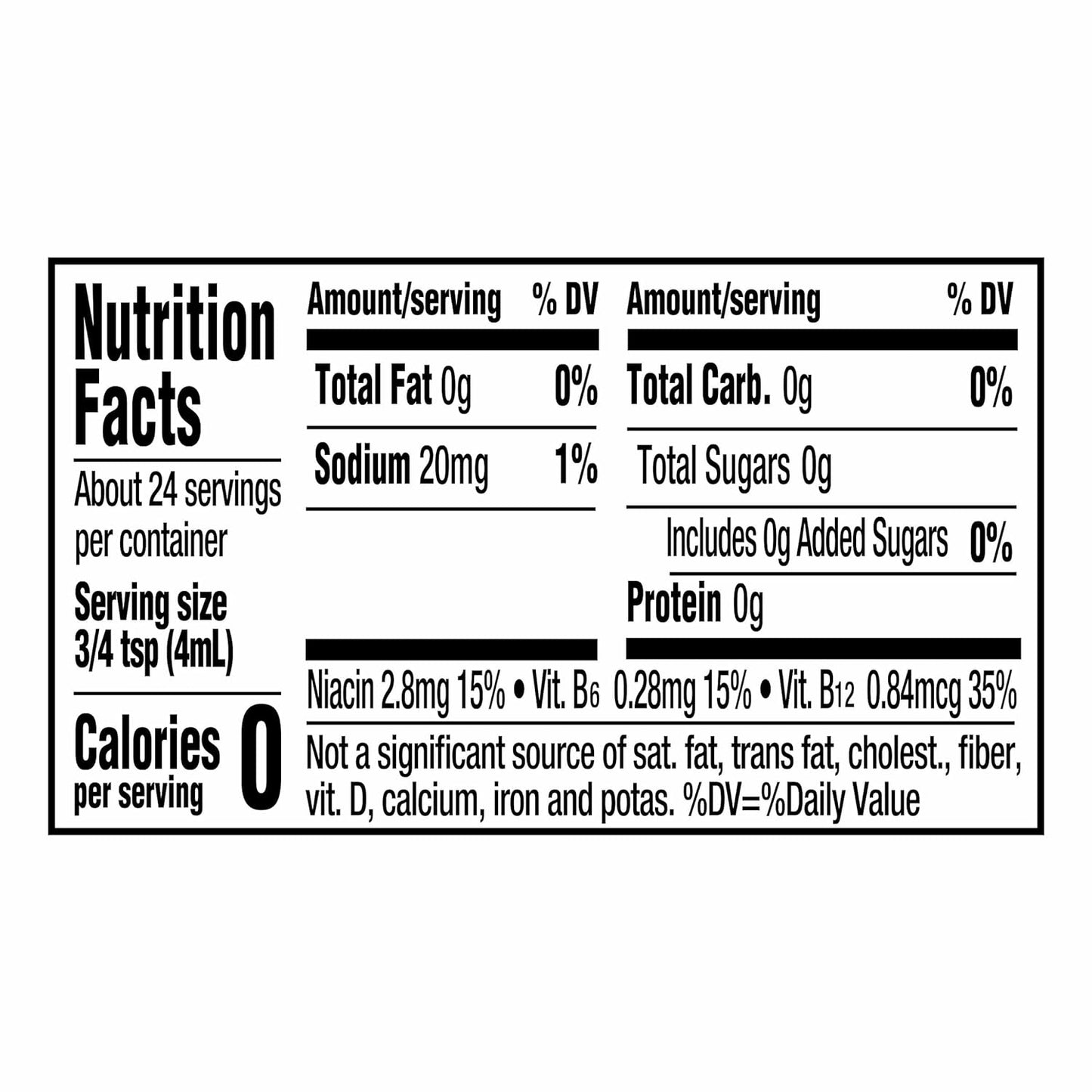 mio Orange Tangerine Flavored Water Drops – Calorie-Free Self-Care Companion for Home and Gym