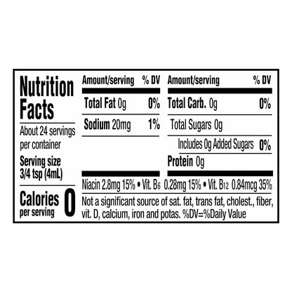 mio Orange Tangerine Flavored Water Drops – Calorie-Free Self-Care Companion for Home and Gym