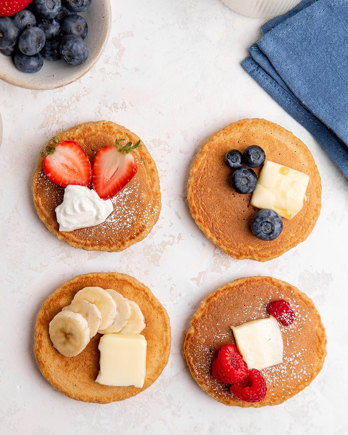 Miss Jones Baking Pancake & Waffle Mix - Thoughtful Gluten Free Gift for the Health-Conscious Home Cook