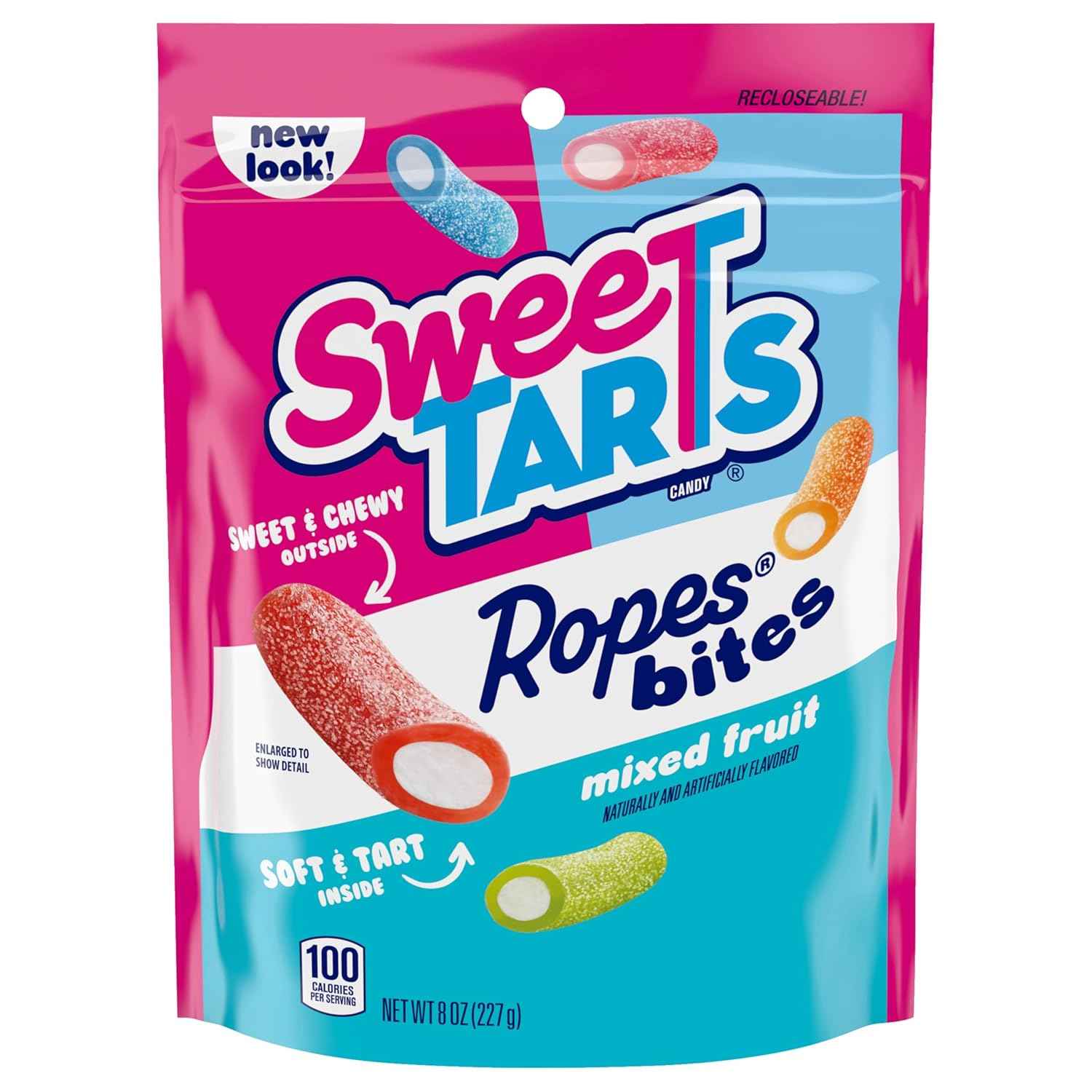 SweeTARTS Mini Chewy Candy – Birthday Party Favor for Kids, Bulk Mixed Fruit 12 oz