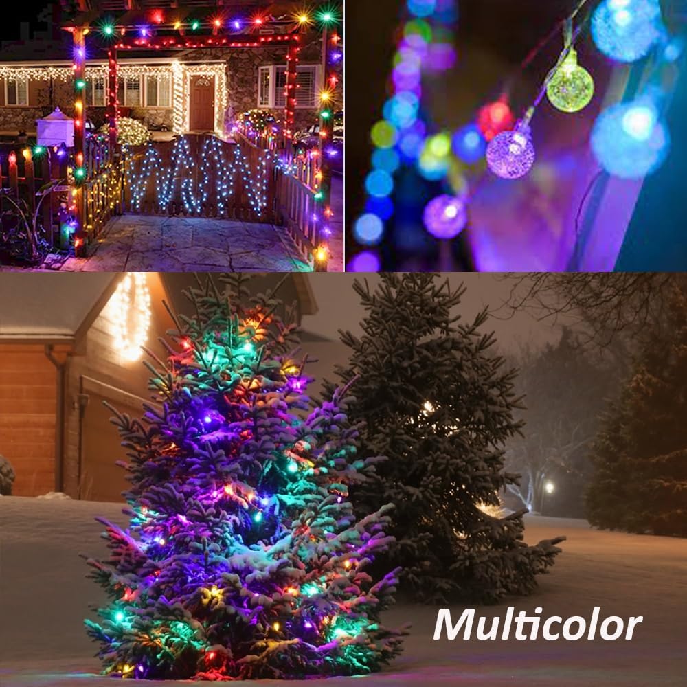 Mocalido Globe String Lights – 50ft Cool-Touch LED Lights for Kids Bedroom, Nursery, and Playroom Decoration