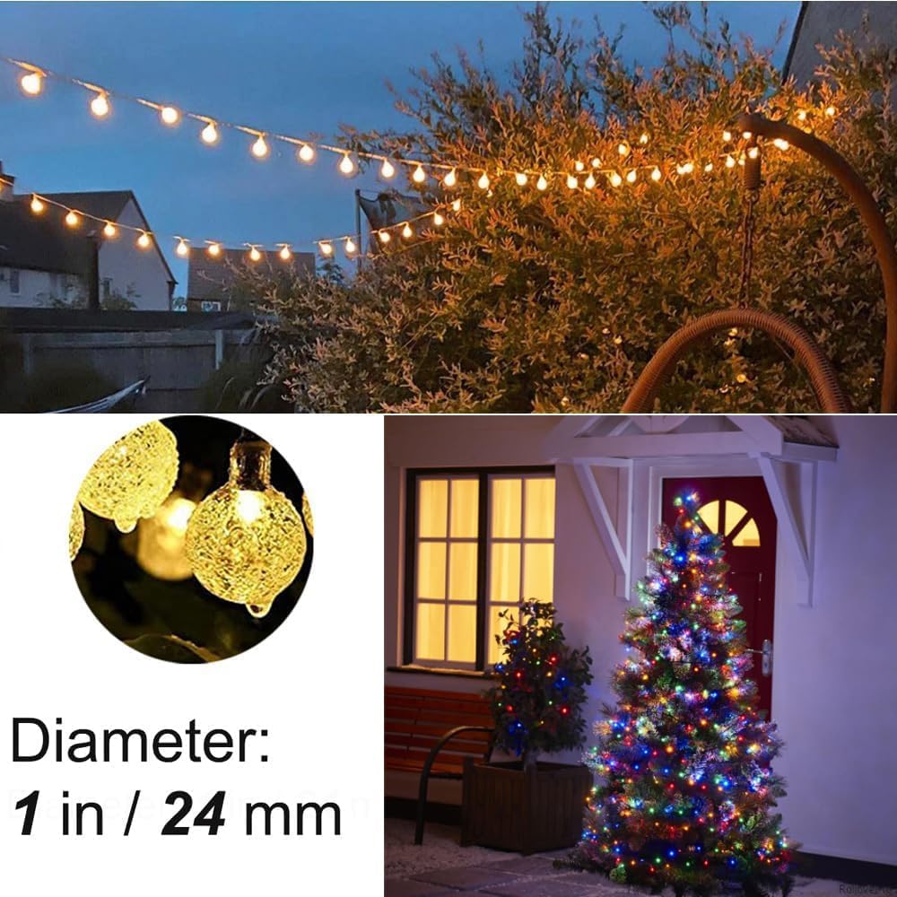 Mocalido Globe String Lights – 50ft Cool-Touch LED Lights for Kids Bedroom, Nursery, and Playroom Decoration