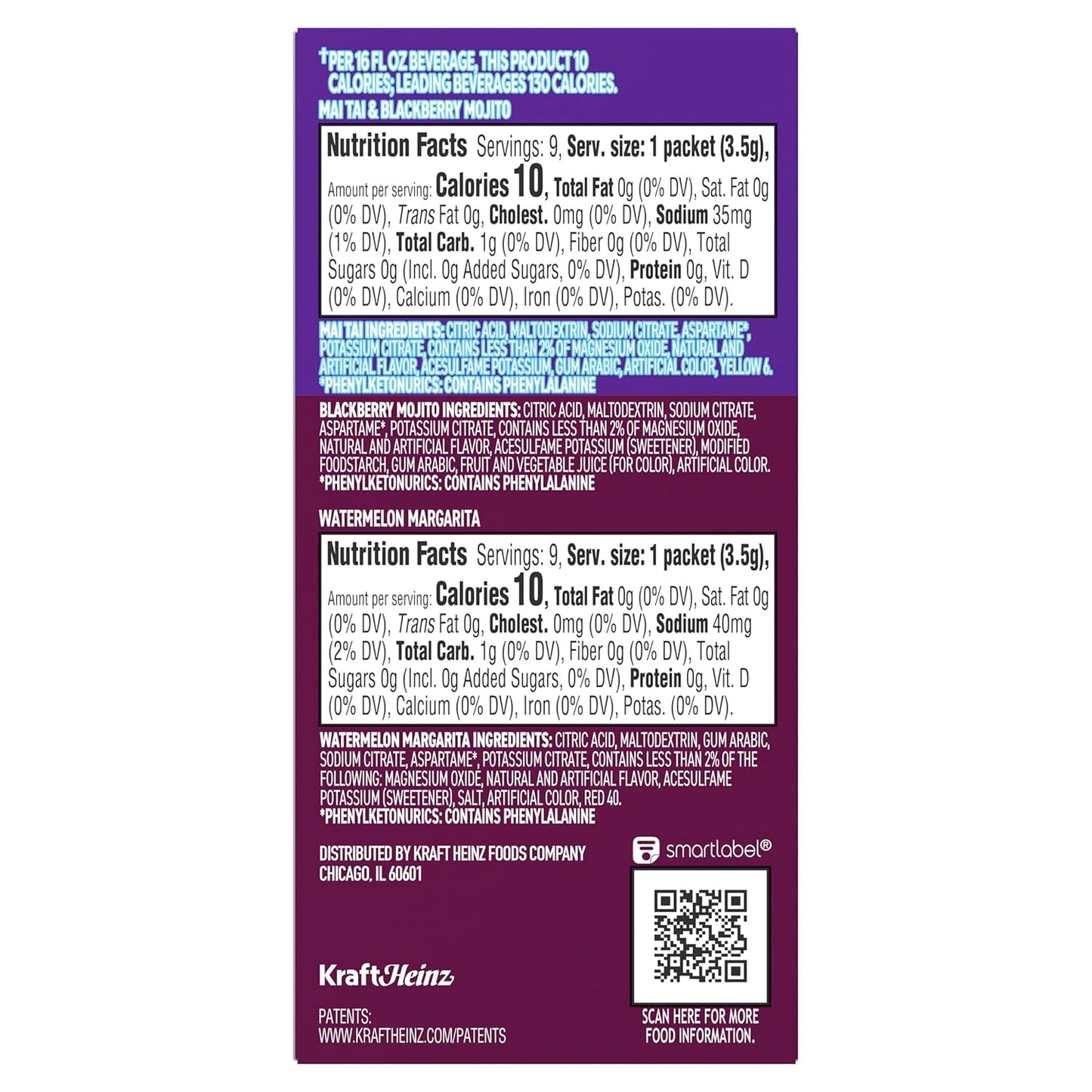 Mocktail Mixer Gift Set – Stocking Stuffer Variety Pack for Friends Going Sober Curious or Counting Calories
