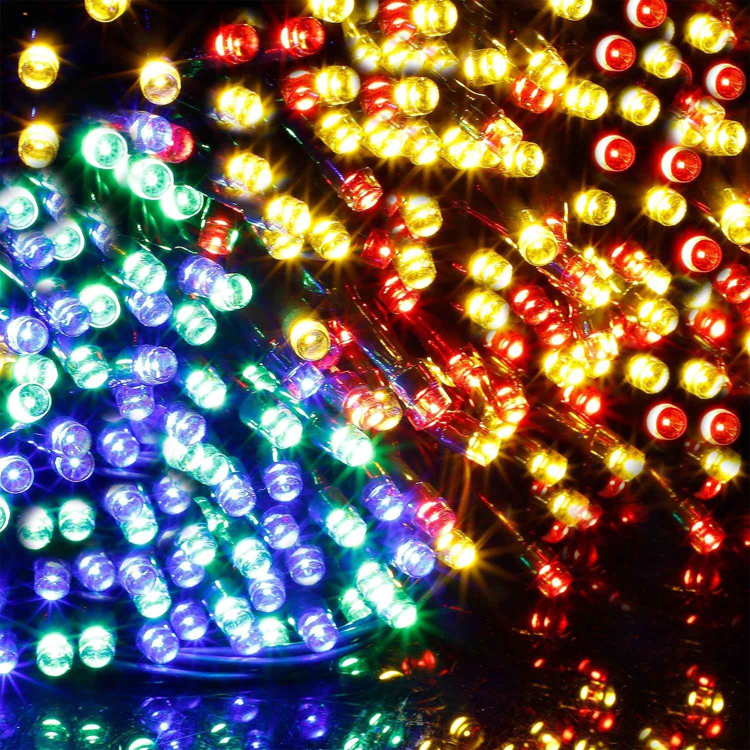 WATERGLIDE 1000 LED String Lights 328ft – Thoughtful Housewarming & Holiday Gift for Her with Remote