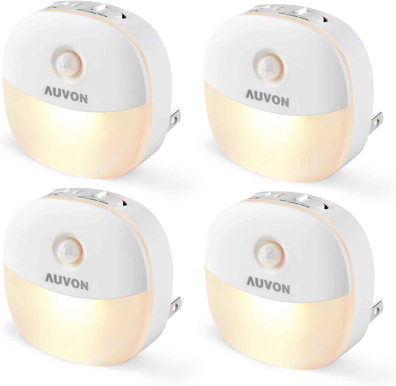 AUVON Dusk to Dawn Night Light – Smoke Free, Flame Free Nighttime Path Lighting for Seniors Aging in Place