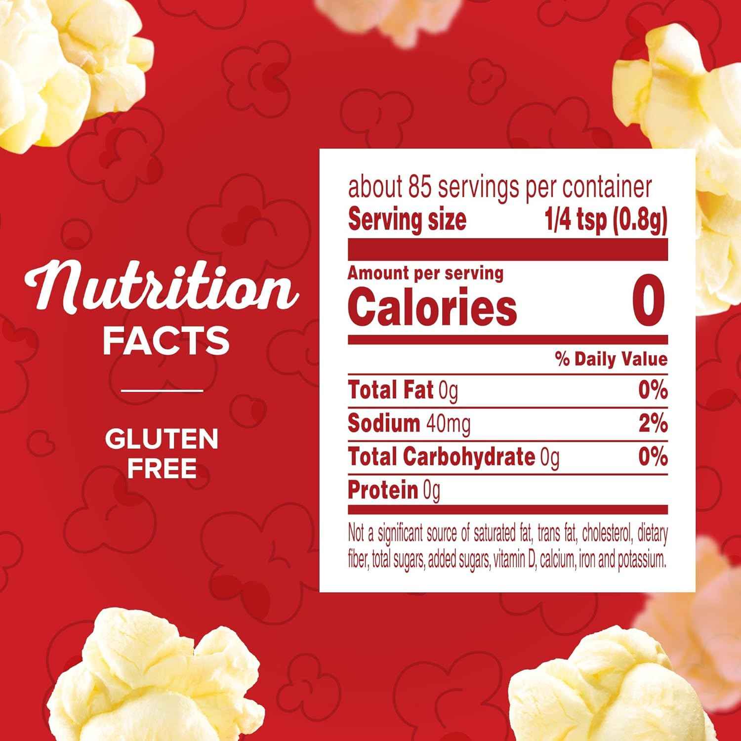 Orville Redenbacher's Popcorn Seasoning Movie Theater Butter 2.4 oz - Thoughtful Gift for Popcorn Lovers and Movie Buffs