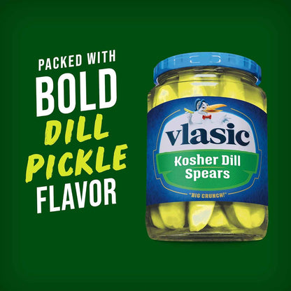 BIGS Sunflower Seeds Vlasic Dill Pickle 16 oz – Nut Free Gym Bag Snack for Allergy Safe Crunch