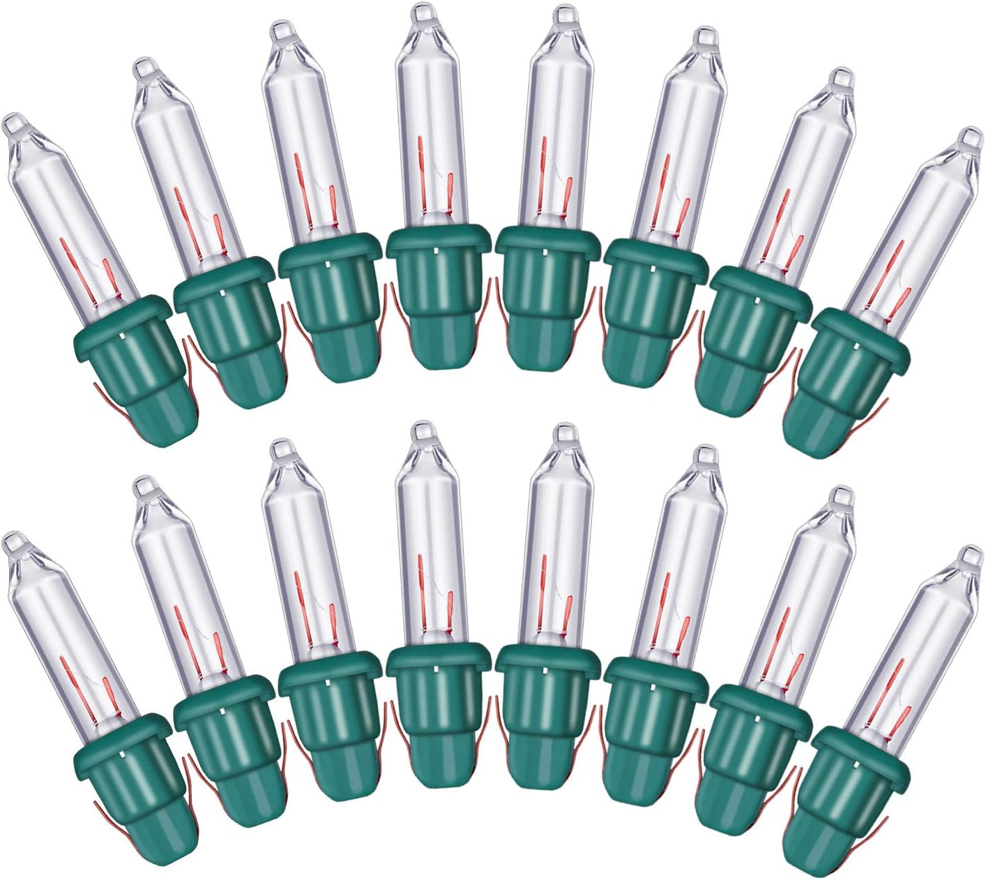 Mudder Mini Replacement Bulbs – Simple Clean Glass Lights for Uncluttered Holiday Decor and Intentional Christmas Styling