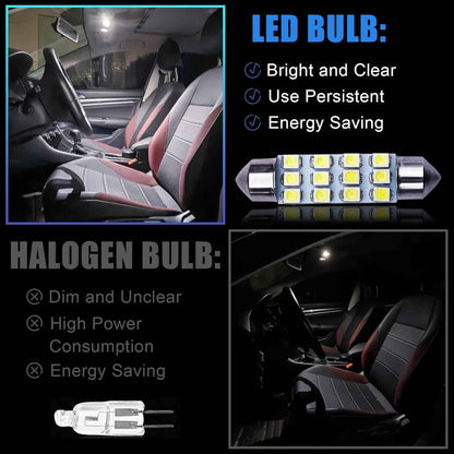 CarLed Co Festoon LED Replacement Bulbs – Simple Three-Color Palette for Understated Interior Style