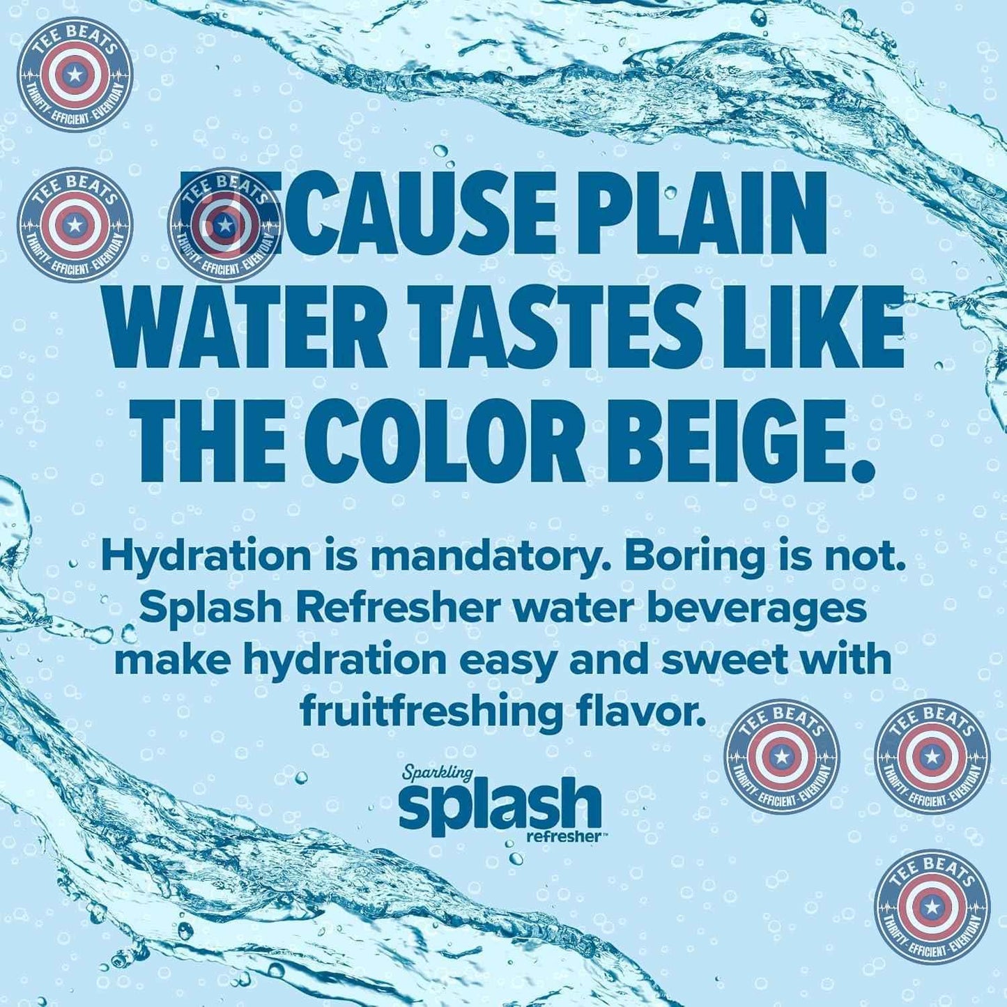 Splash Refresher Sparkling Water – Calming Evening Beverage for Relaxation Rituals, Electrolyte Hydration