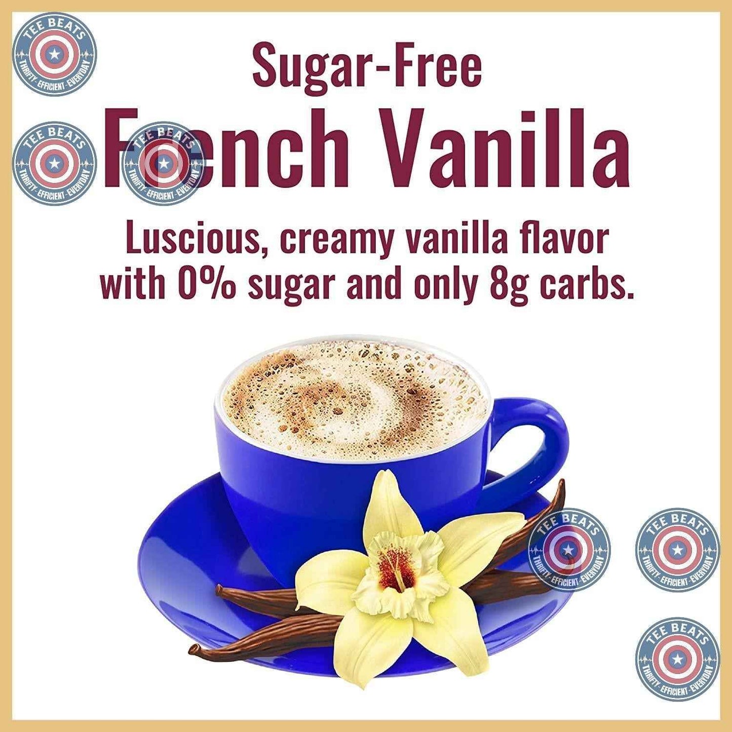 Hills Bros. Sugar Free French Vanilla Instant Cappuccino – Home Office Focus Drink, Just Add Water for a Quick Midday Pick-Me-Up