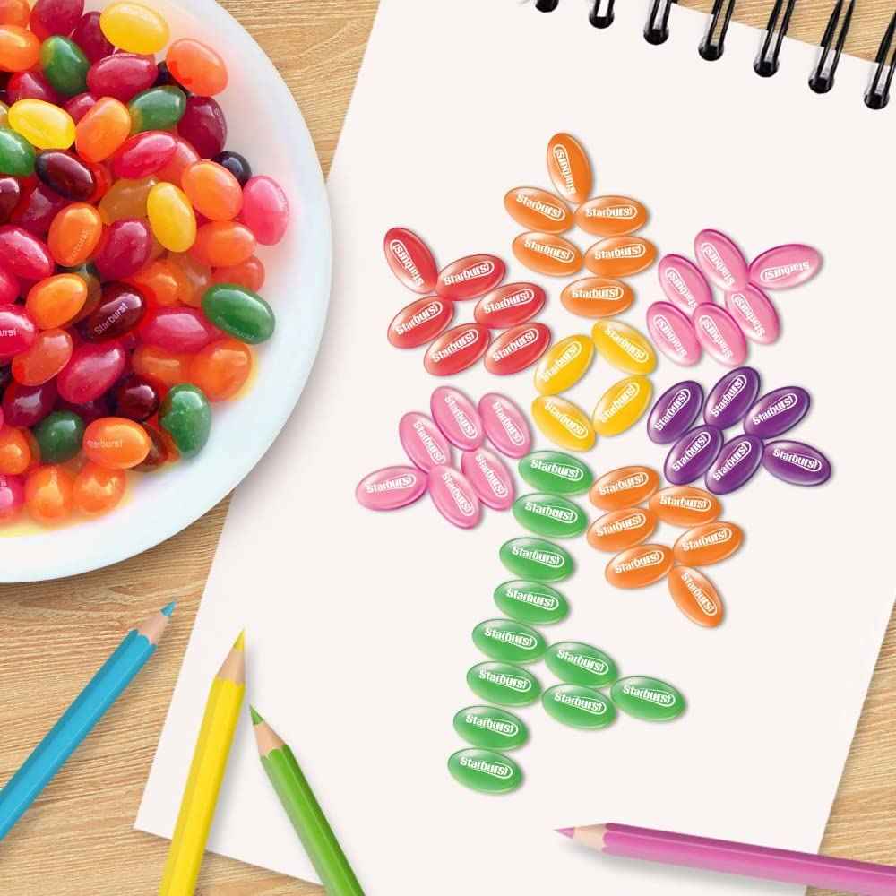 STARBURST Original Jelly Beans Chewy Candy, 14 oz Bag – Thoughtful Housewarming Gift Basket Stuffer for New Homeowners