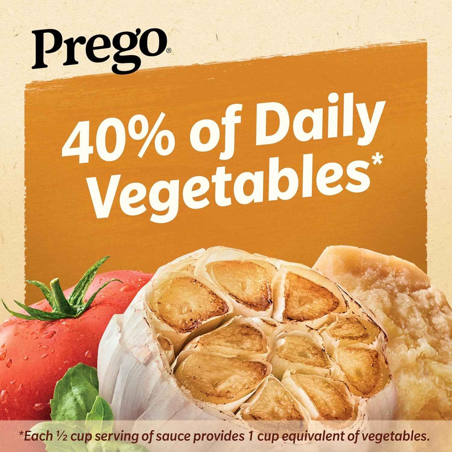 Prego Pasta Sauce Roasted Garlic & Herbs 24 oz – Quick Weeknight Dinner Shortcut for Busy Cooks