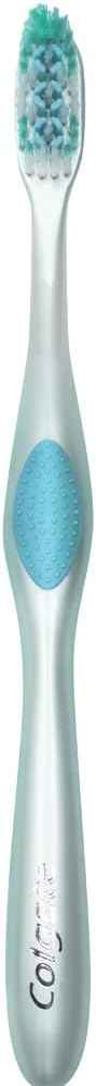 Colgate 360 Enamel Health Sensitive Toothbrush – Gentle Daily Brushing for Sensitive Teeth, Compact Soft Head, Pack of 6