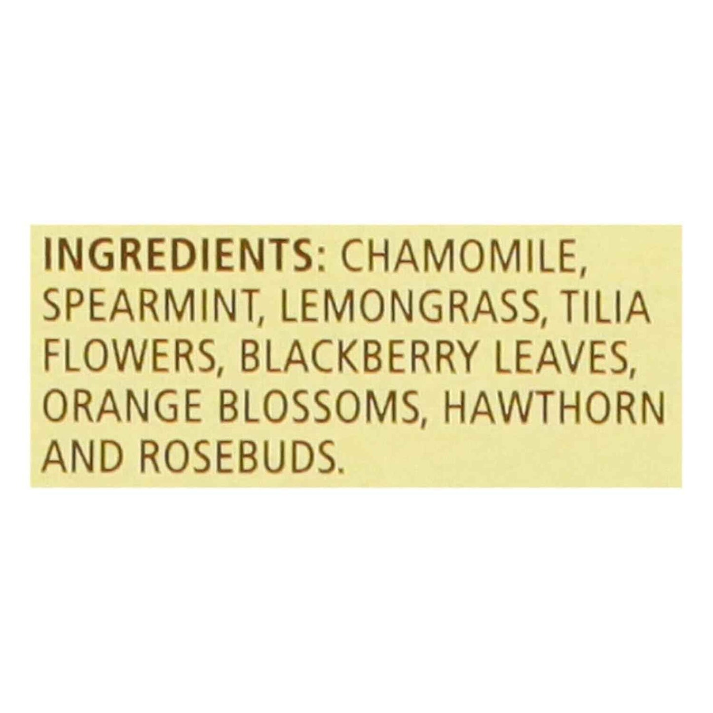 Celestial Seasonings Caffeine Free Chamomile Herbal Tea Clean Label Herbal Tea for the Modern Kitchen