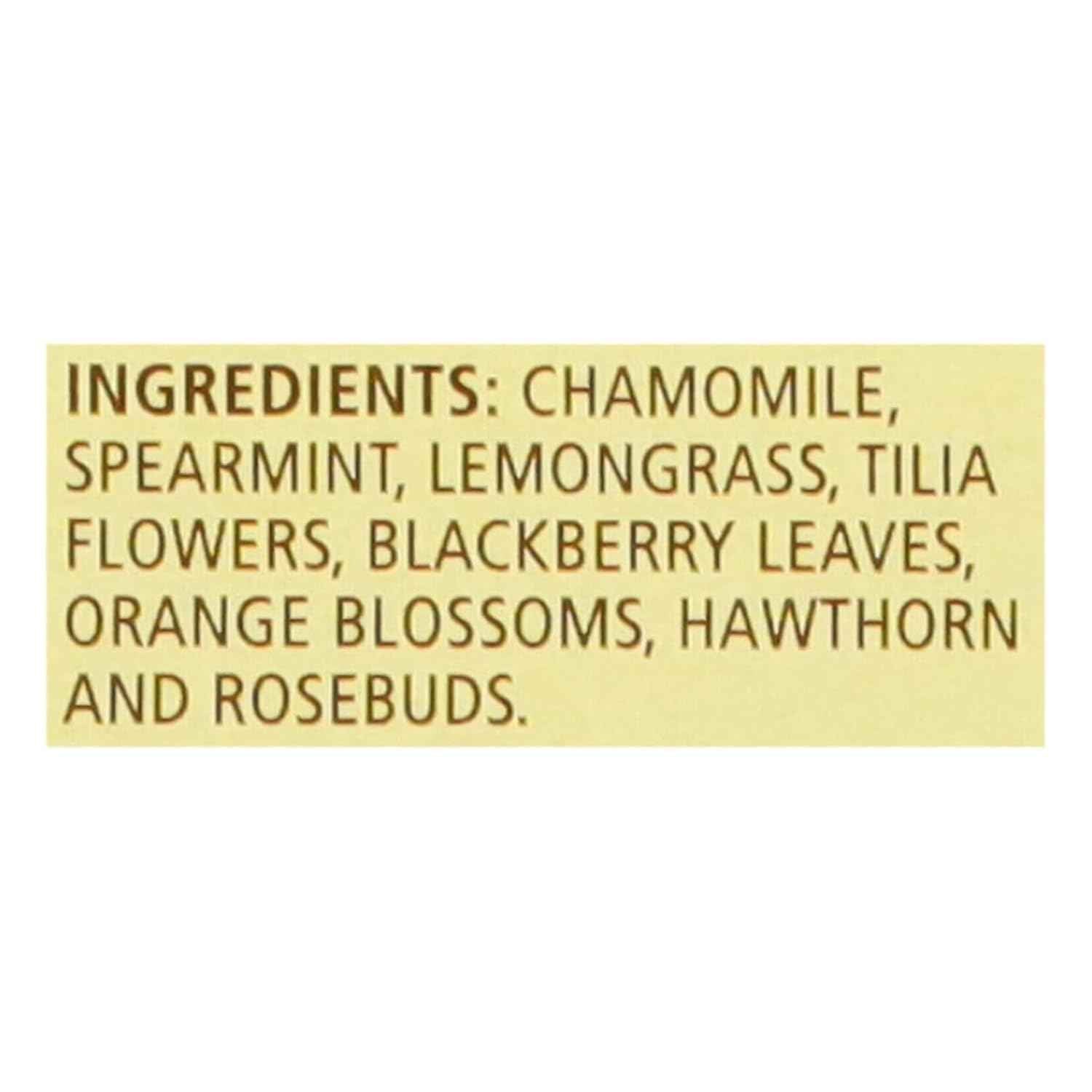 Celestial Seasonings Caffeine Free Chamomile Herbal Tea Clean Label Herbal Tea for the Modern Kitchen